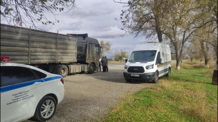 За неделю на Ставрополье проверили более 100 грузовиков с зерновыми культурами