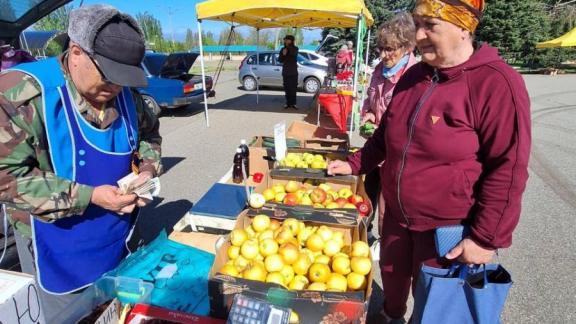 В Шпаковском округе Ставрополья развернулась ярмарка выходного дня