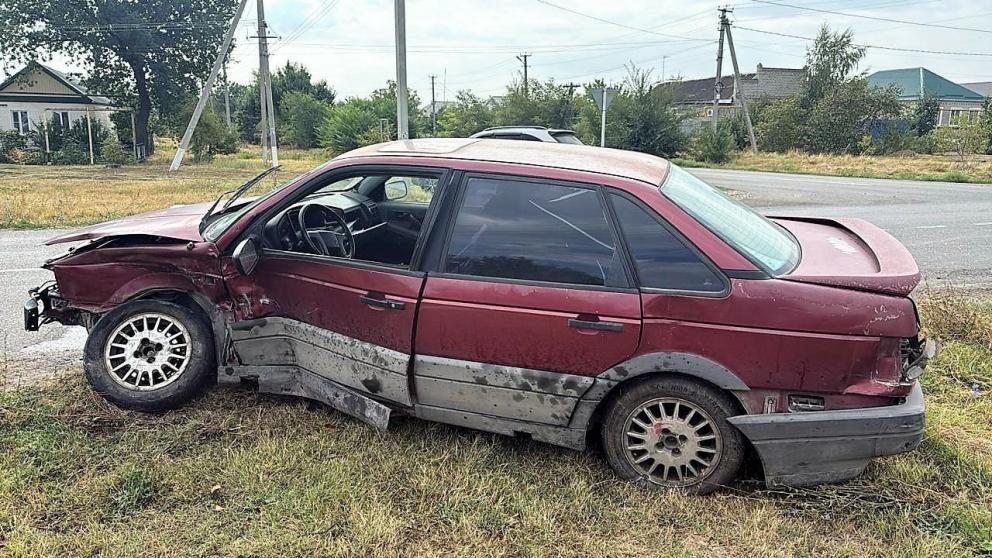 В Зеленокумске при столкновении автомобилей пострадал водитель