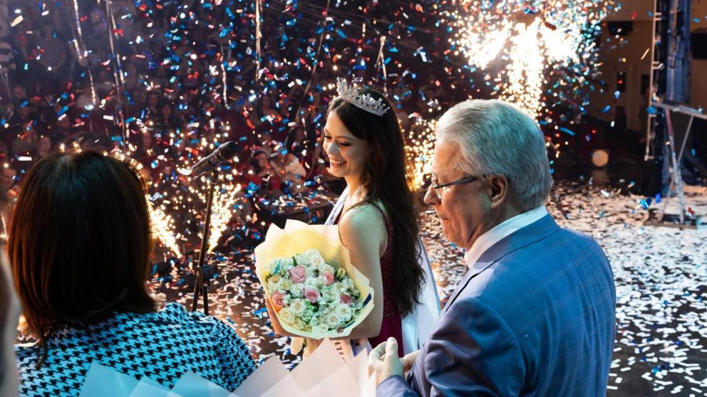 Студентка из Ставрополя покорила «Бауманку» очарованием и талантом