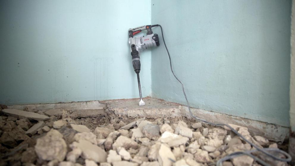 В Ставрополе ремонтируют физкультурно-оздоровительный комплекс «Русь»