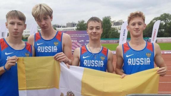 Ставропольский спортсмен победил в эстафетном беге на Первенстве России