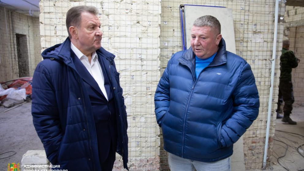 В Ставрополе продолжается комплексный ремонт двух городских библиотек