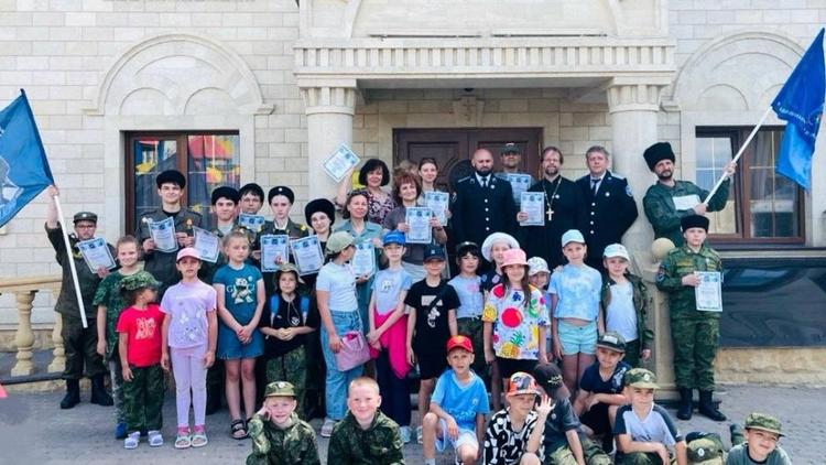 В казачьей православной гимназии Ставрополя прошли «Георгиевские шермиции»
