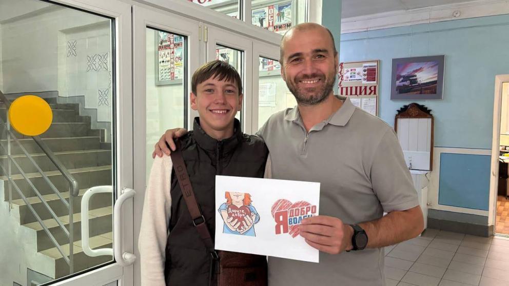 В Андроповском округе студентам рассказали о волонтерском движении