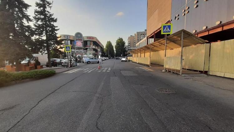 Начинающий водитель в Пятигорске сбил женщину на пешеходном переходе