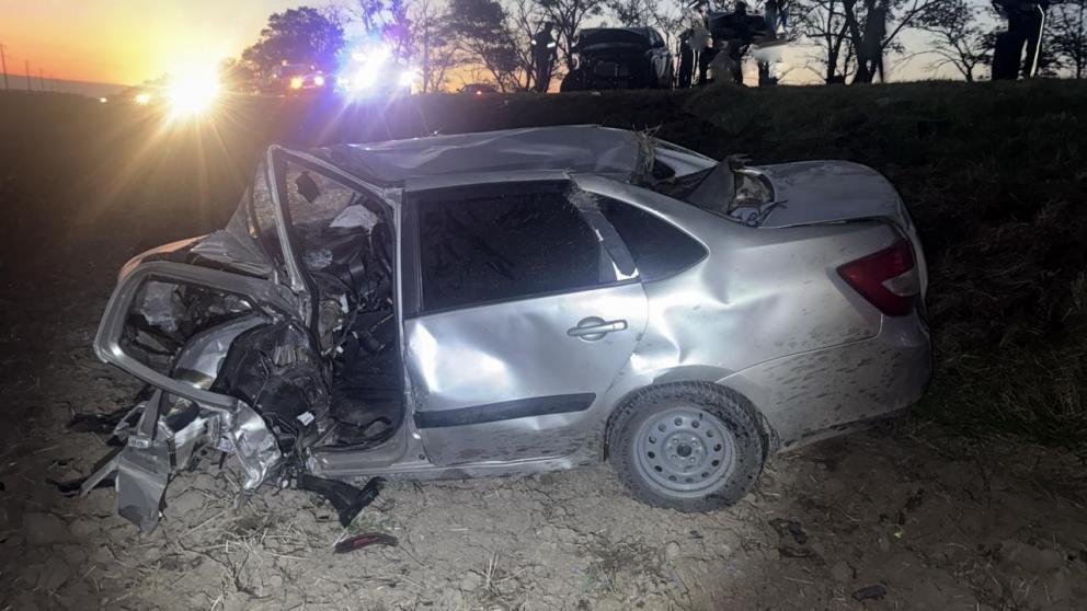 Два человека пострадали при столкновении трёх автомобилей в Советском округе