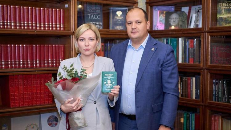 Министр культуры России получила паспорт туриста Железноводска