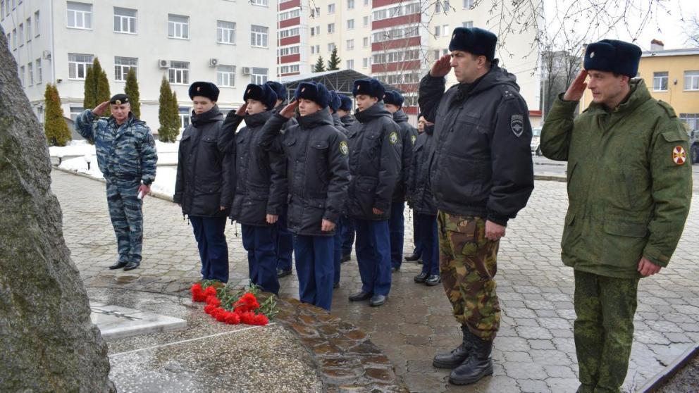 «Урок мужества» прошли ставропольские кадеты