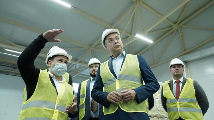 В Невинномысске открыли завод по производству стройматериалов 