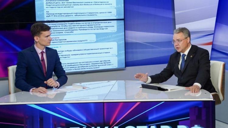 Губернатор Владимиров сообщил о решении вопросов жителей Будённовска по итогам прямой линии