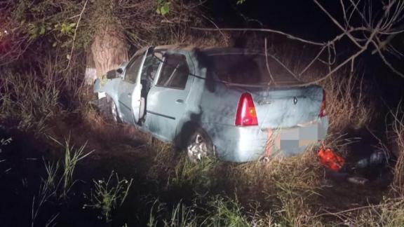 Вблизи Ипатово машина врезалась в дерево: 2 человека пострадали