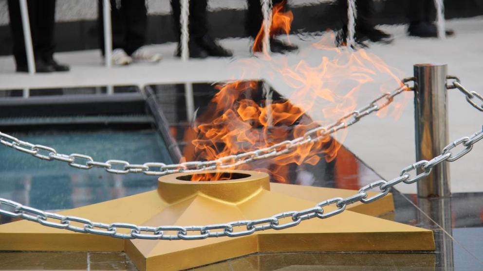 Мемориал в селе Красногвардейском обрёл исторический облик