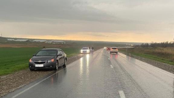 Пассажирка автомобиля пострадала в ДТП в Грачёвском округе Ставрополья