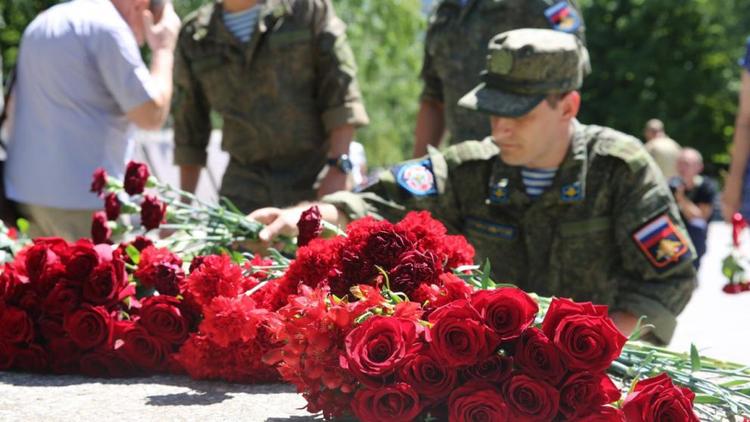 В Ставрополе почтили память умерших ветеранов боевых действий
