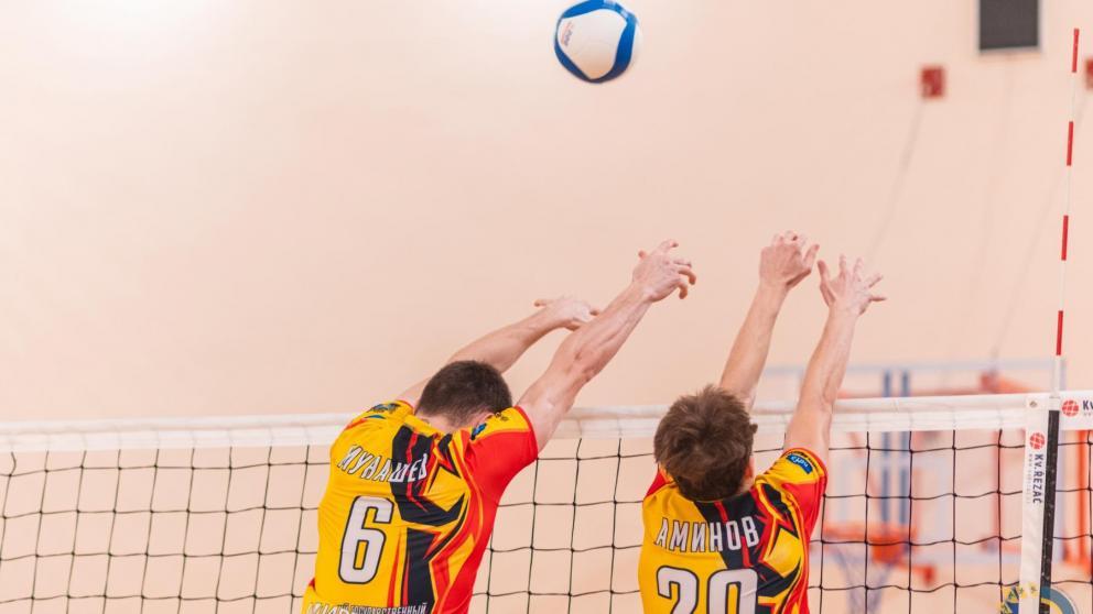 Волейболисты «Колоса» удачно съездили в Воронеж