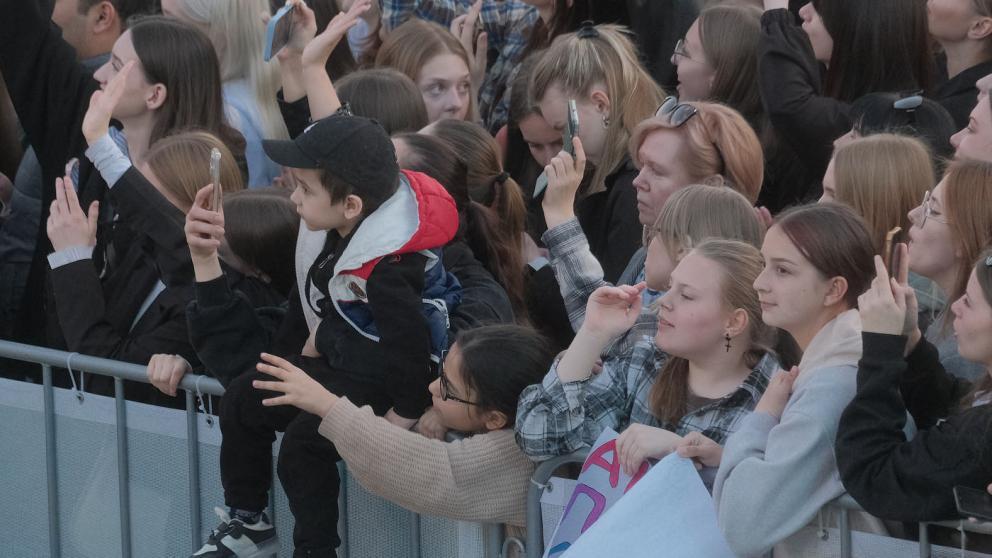 В Ставрополе на закрытии Российской школьной весны выступила группа «Моя Мишель»