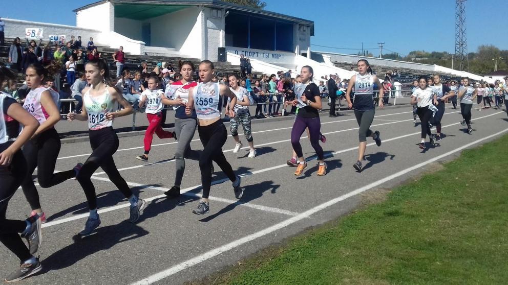 Соревнования по лёгкой атлетике прошли в селе Александровском