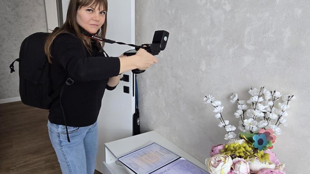 Жительница Михайловска благодаря соцконтракту стала зарабатывать фотоделом