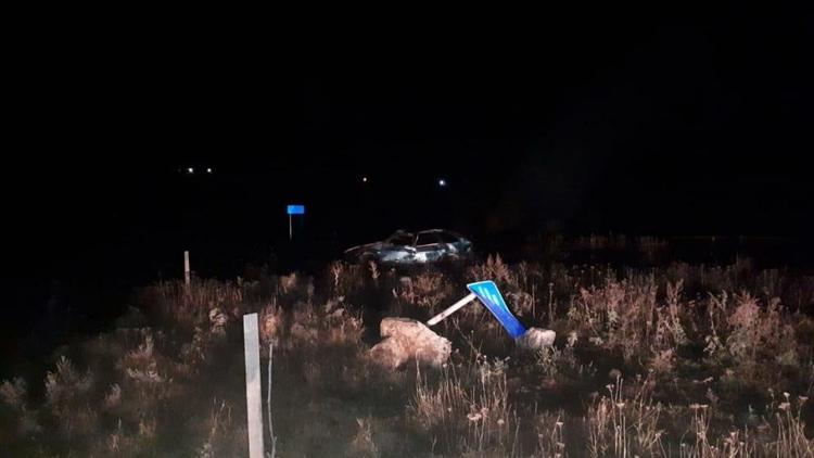 В Александровском районе виновник ДТП бросил раненую пассажирку