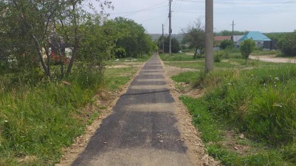 В селе Шпаковского округа Ставрополья отремонтируют тротуар