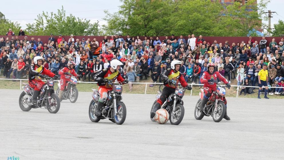 Мотоболисты ипатовского «Колоса» добились седьмой победы в чемпионате России