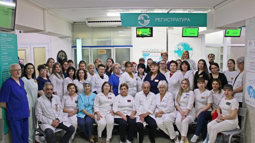У поликлиники Ставропольской краевой больницы юбилей