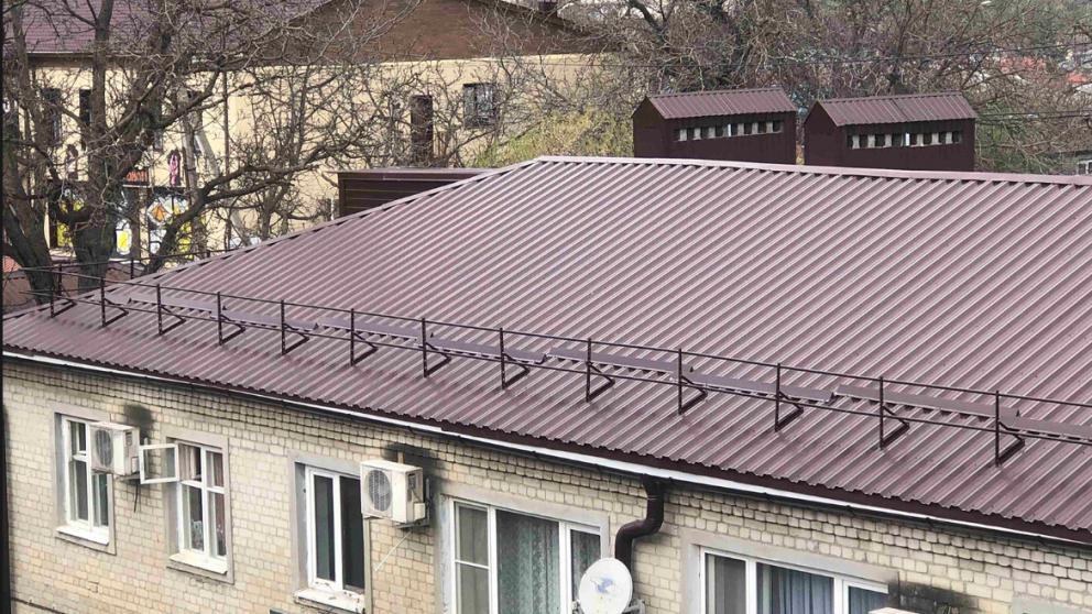 В  Пятигорске капитально отремонтировали крышу МКД