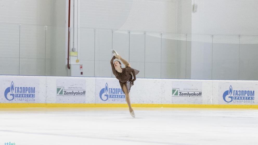 Фигуристы Ставропольской школы зимних видов спорта Ильи Авербуха «Наследие» отличились на первенстве края