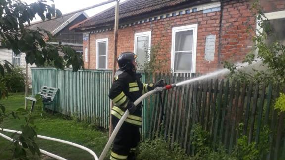 На Ставрополье сотрудники колонии помогли потушить жилой дом