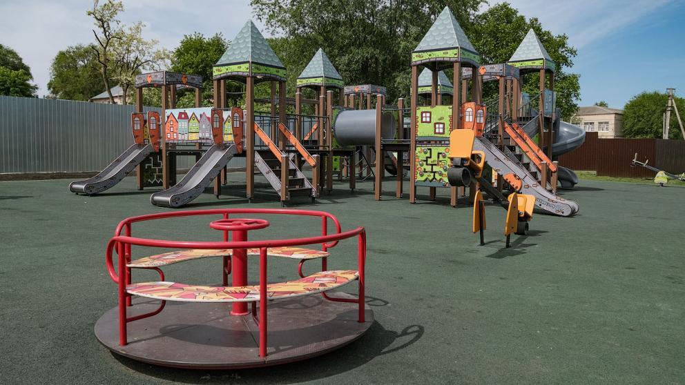 В селе Донском Труновского округа появится новая детская площадка