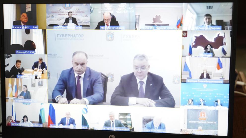 Губернатор Ставрополья провел заседание комиссии Госсовета РФ по направлению «Сельское хозяйство»