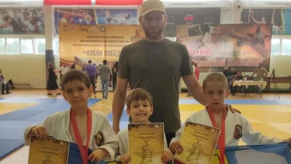 Юнармейцы из Новоселицкого округа привезли медали с фестиваля «Кубок Победы»