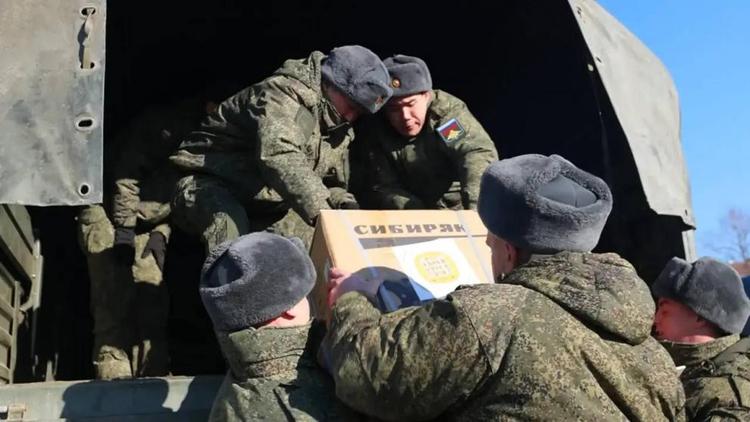 СтГАУ передал гуманитарный груз бойцам СВО