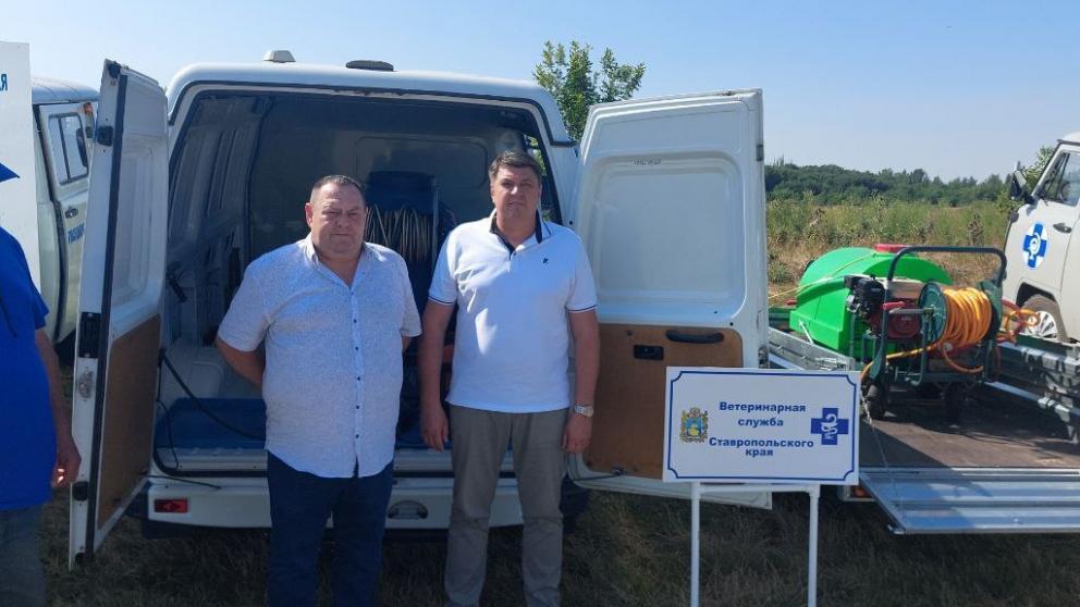 Ветеринары Ставрополья приняли участие в учениях по ликвидации опасных очагов на Кубани