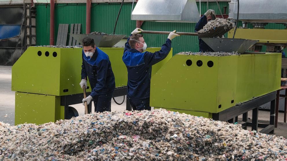 В Ессентуках производят доски и строительные паллеты из вторсырья