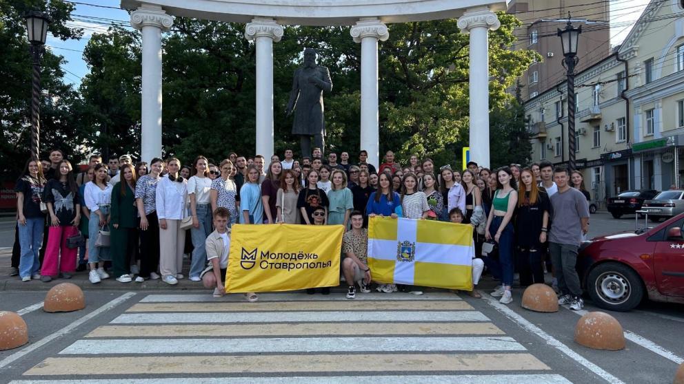 Волонтёр из Арзгирского округа побывала на выставке «Россия»