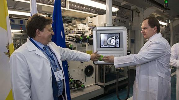 Два новых производства в Невинномысске посетил министр Лев Кузнецов