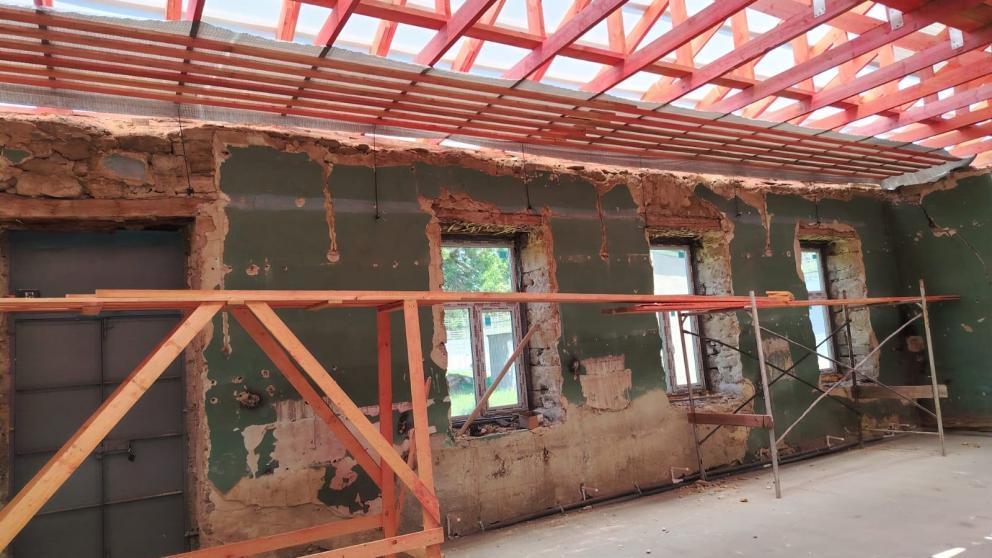 Ремонт Дома культуры в селе Надежда на Ставрополье завершат до конца года