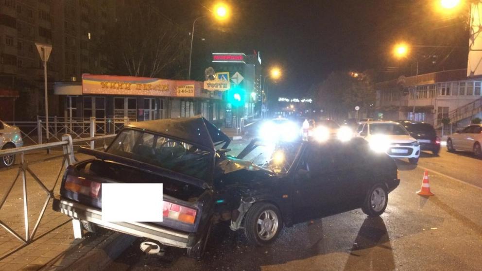В Кисловодске в аварии пострадали два водителя