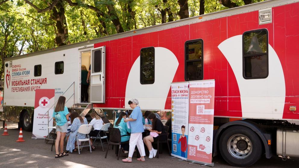 «Машуковцы» приняли участие в донорской акции