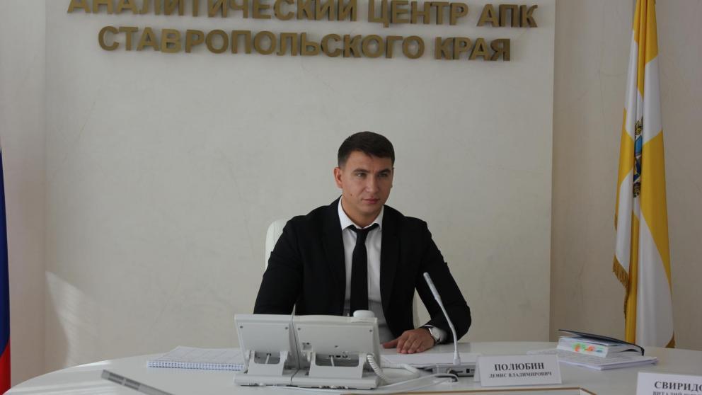 На должность руководителя краевого комитета по пищевой и перерабатывающей промышленности назначен Денис Полюбин