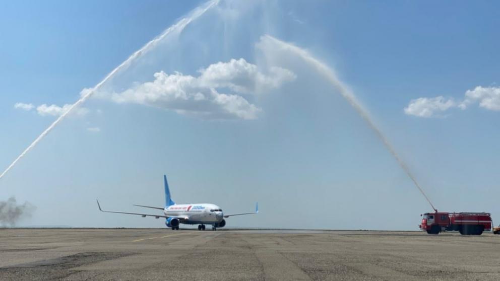 В Ставрополе приземлился первый «масколёт»