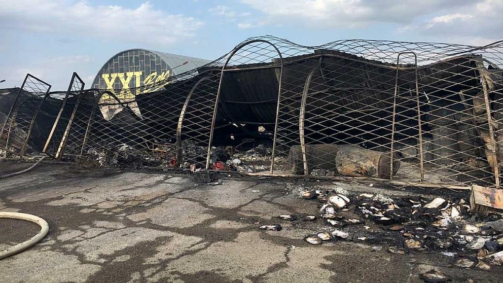 Причиной большого пожара на пятигорском рынке стала халатность