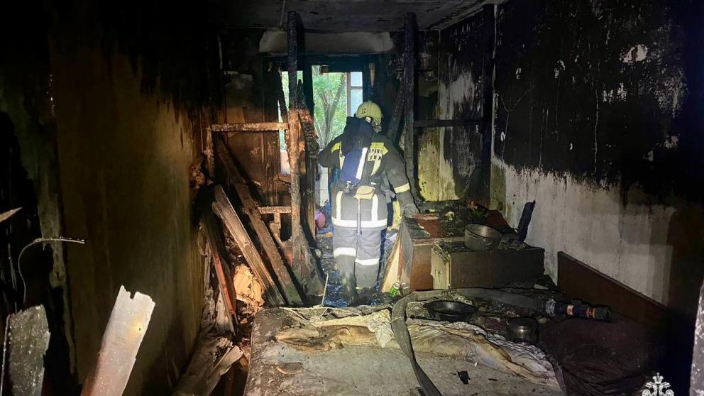 Четырехлетний ребёнок устроил пожар в многоэтажке Будённовска