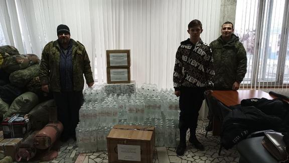 Гуманитарная помощь отправлена в зону СВО бойцам батальона «Терек»