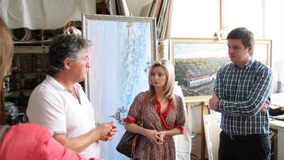 Ставропольские депутаты побывали в гостях у художников