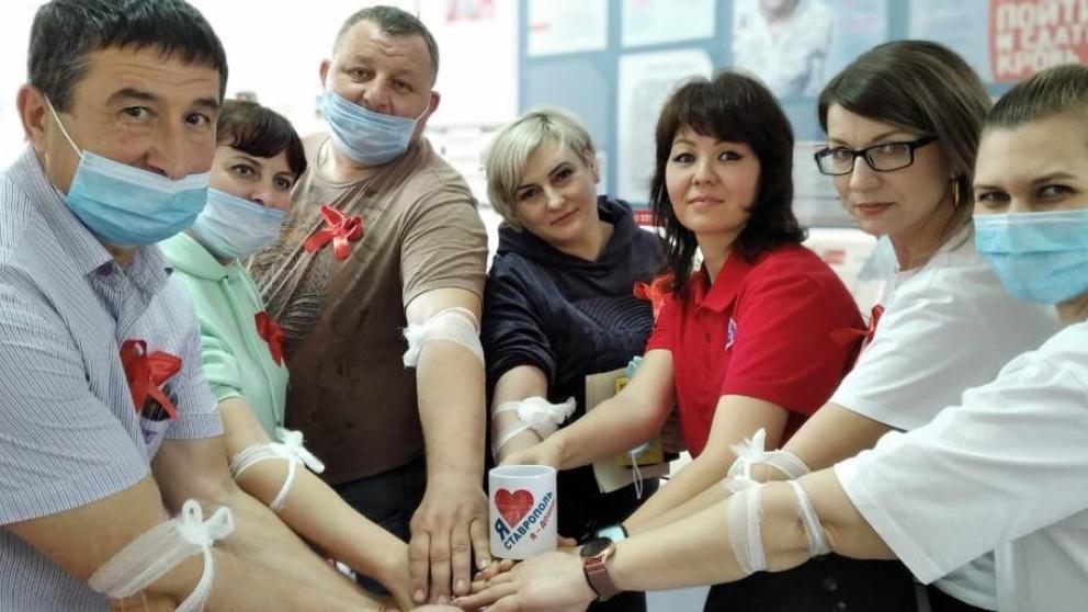 Прошла донорская акция «Ставрополье за жизнь» 

 