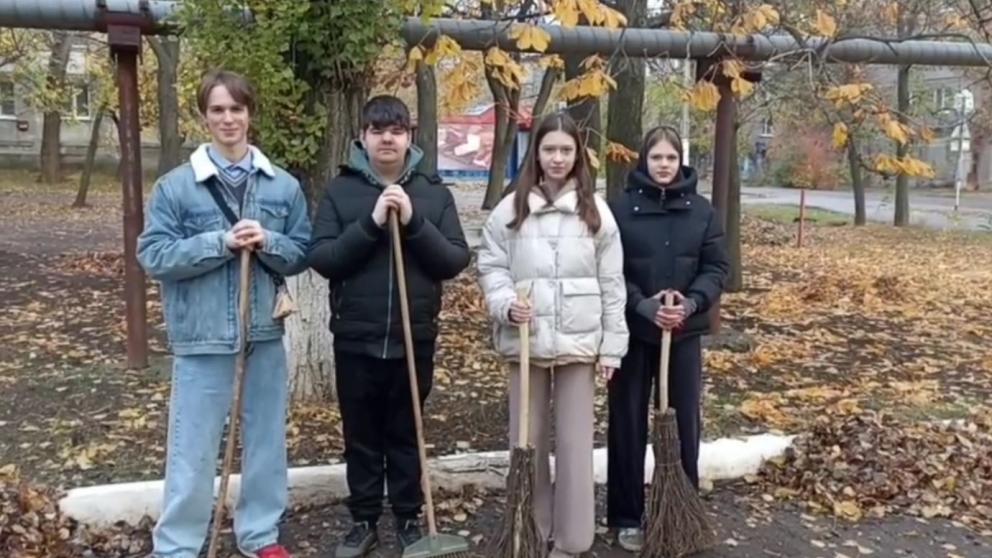 Жители Ипатовского округа Ставрополья и ЛНР приняли участие в субботнике