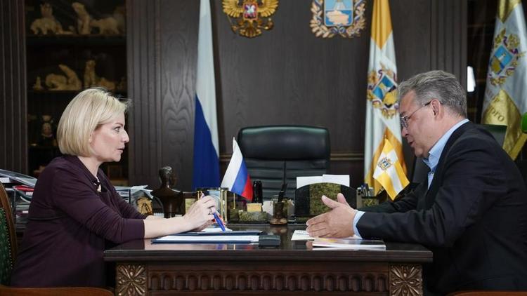 Губернатор Ставрополья поблагодарил Министра культуры РФ за содействие в реализации нацпроекта